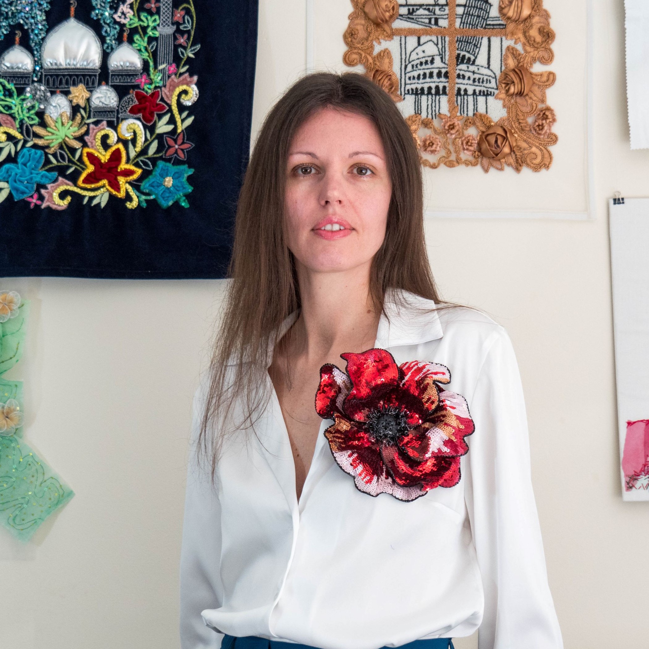 Ksenia Semirova: UK based hand embroidery artist